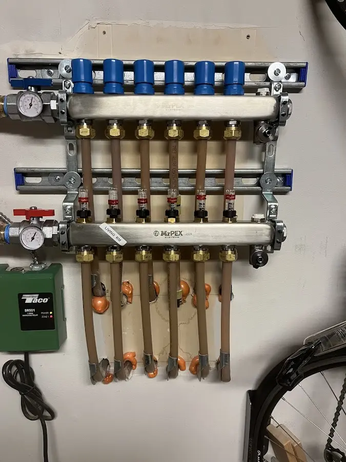 Plumber performing Water Heater Repair at a residential property in Tabernacle